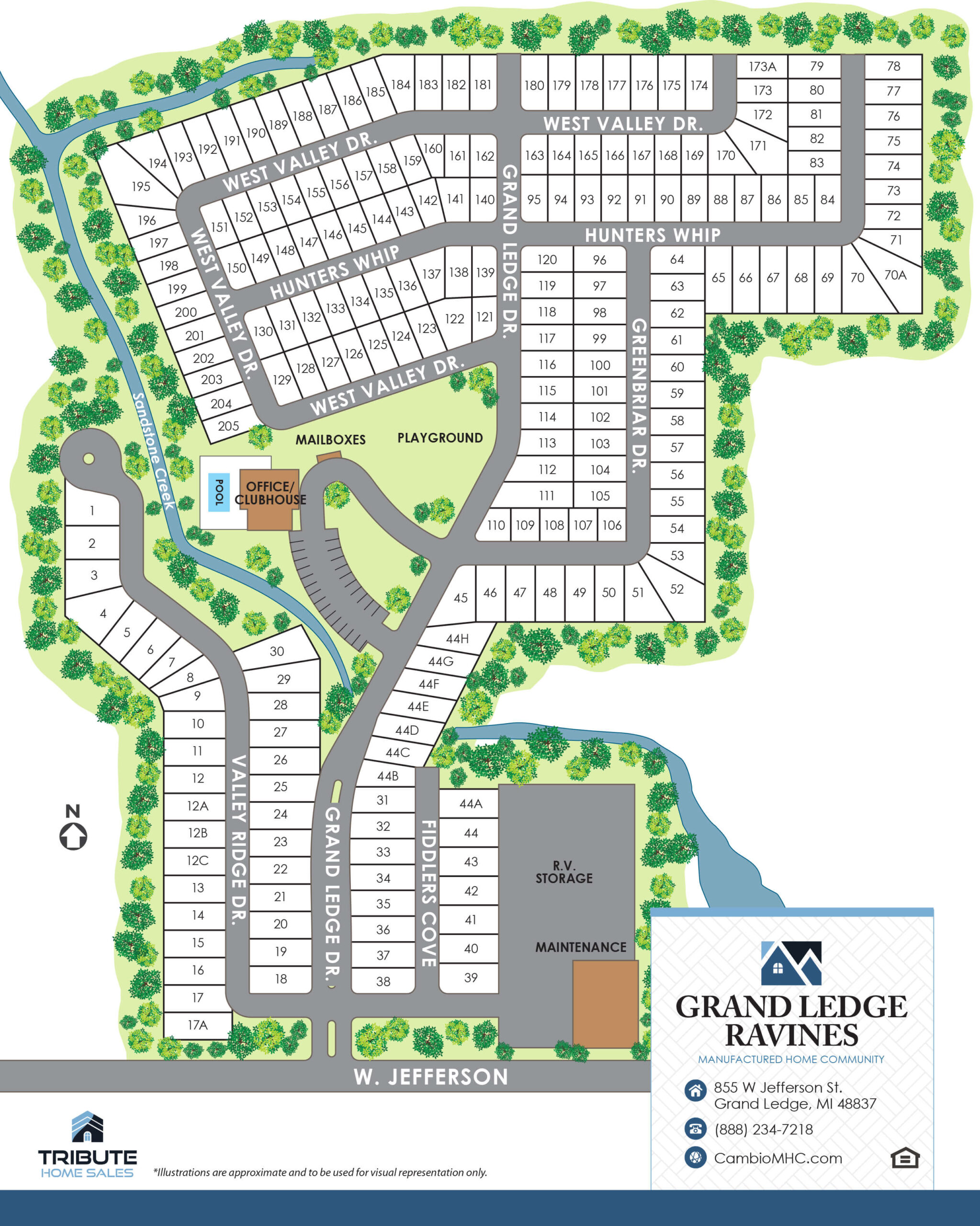 Grand Ledge Ravines Site Plan