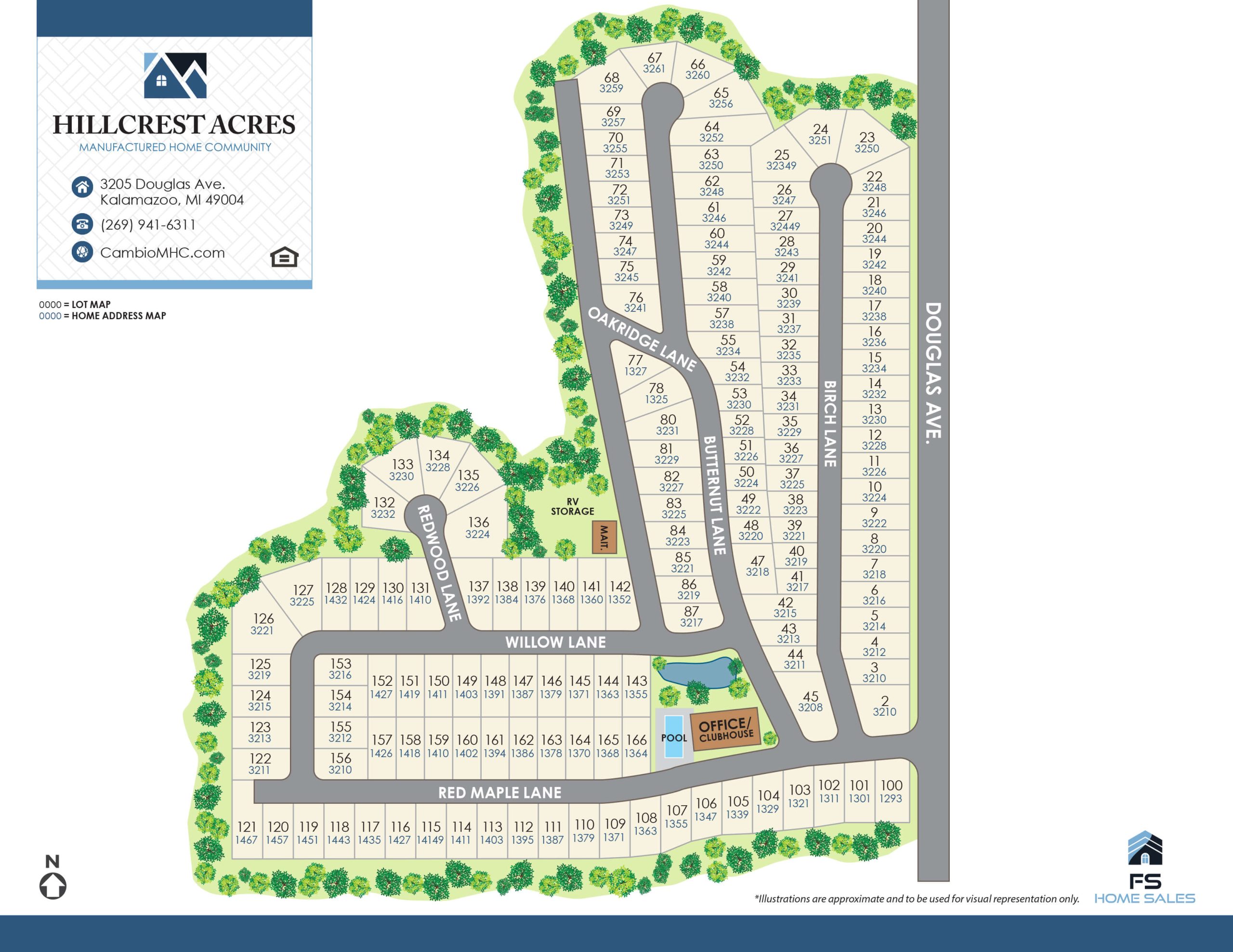 Hillcrest Acres Site Plan