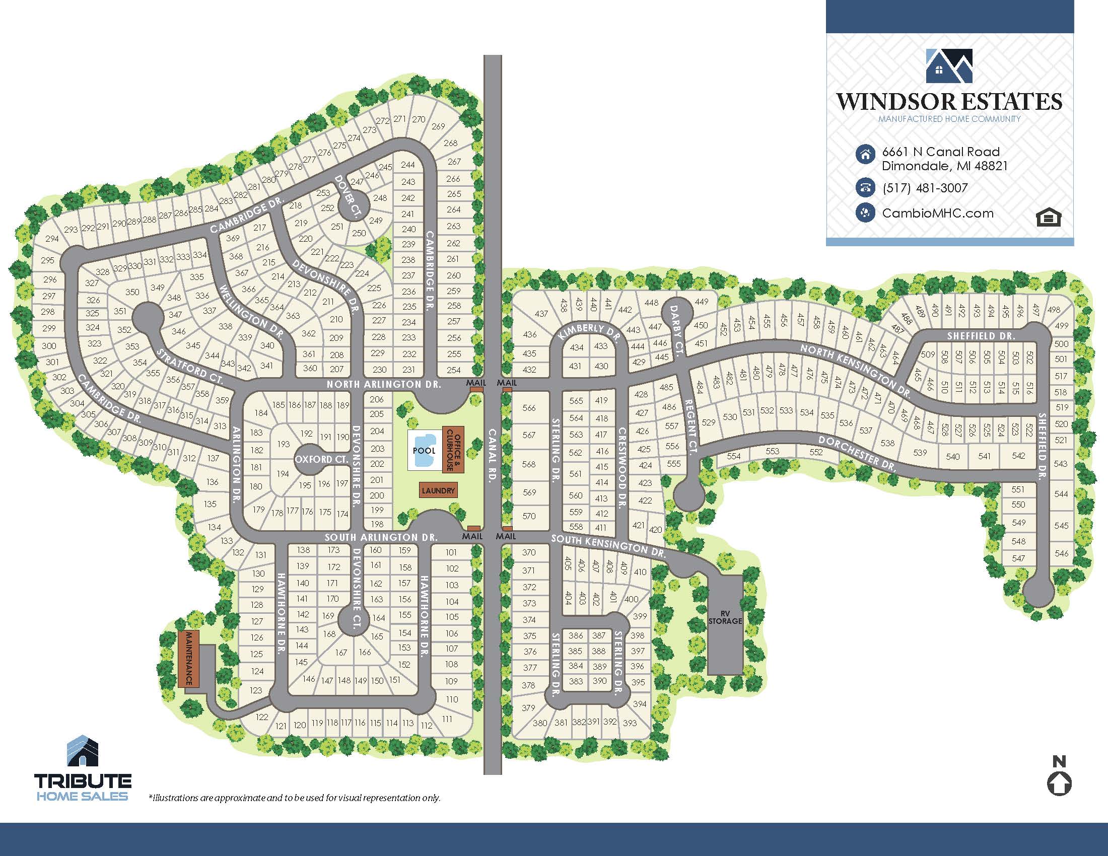 Windsor Estates Site Plan
